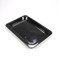 Plateau sous vide en plastique personnalisé pour peau viande crue poisson frais APET plateau d'emballage alimentaire thermoformé en PP avec film d'étanchéité