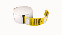 Etiqueta Indicadora de PVC Personalizada, Etiqueta de Seguridad Impermeable en Rollo