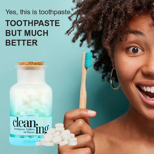 Usine de <span class=keywords><strong>dentifrice</strong></span> <span class=keywords><strong>à</strong></span> <span class=keywords><strong>croquer</strong></span> pour le blanchiment des dents biodégradable Oem naturel biologique - Product Image 6