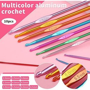 Xingning Meishang Xnmaysun 127 Piece <b>Crochet</b> Set with Yarn Hooks Tools for Beginners DIY Knitting <b>Kit</b> - Product Image 3