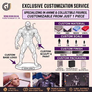 ฟิกเกอร์แอคชั่น GJ ขยับได้ ผลิตจาก ABS/PVC ของสะสมพร้อมตัวการ์ตูนเวนอม คาร์เนจ เป็นมิตรกับสิ่งแวดล้อม ของเล่นใหม่ ของขวัญ OEM - Product Image 6