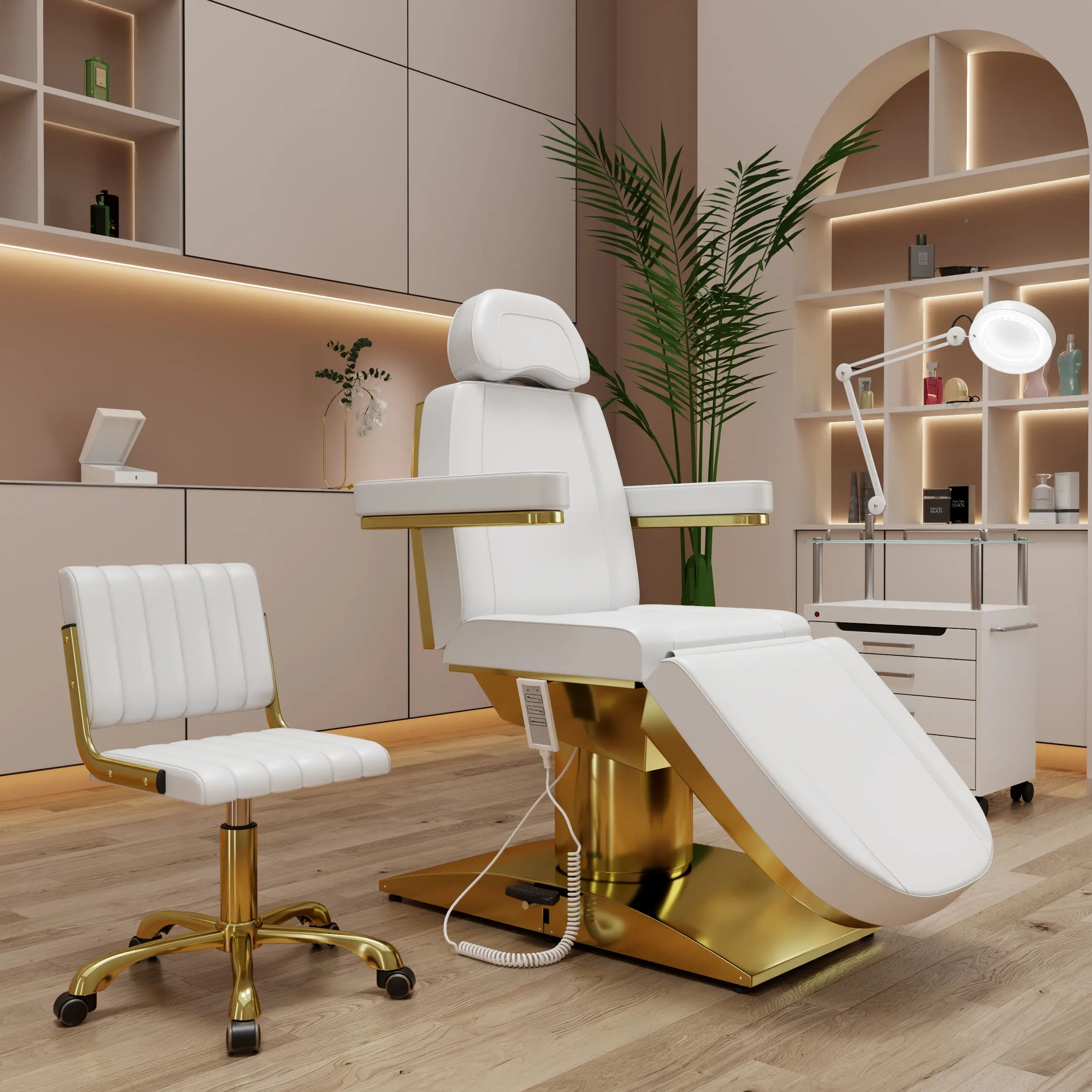 DM Luxury Pedicure Spa Silla de masaje para salón de uñas