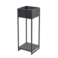WIREKING – présentoir de plantes en pot pour l'intérieur et l'extérieur, pliable, 2 couches de fleurs en métal pour la décoration de la maison