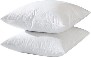Coussin carré en plumes de canard de 600 g, pour intérieur et extérieur, 14 x 14 pouces, insert de coussin pour le dos et le corps - Product Image 4