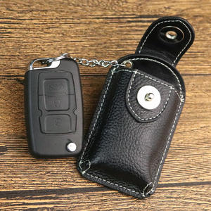 Nuevo Estuche para Llaves de Coche de Cuero PU para Hombre, Porta Llaves Universal de Negocios con Presilla para Cinturón, Mini Llavero para Pantalones - Product Image 4