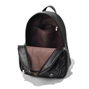 Vente en gros de sacs à main et sacs à main en cuir PU pour dames ensemble de sacs 3 pièces sac à dos sacs mignons pour femmes sacs à la mode - Product Image 6