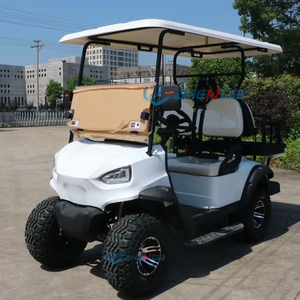 大容量バッテリー搭載、スムーズな操縦システムを備えた電動4人乗りゴルフカートは、4名様を乗せることができます。 - Product Image 1