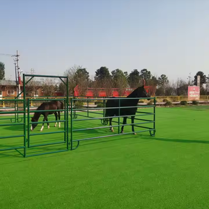 Panneaux de clôture portables de vente chaude 1.8*2.1M pour bovins, moutons et chevaux aux États-Unis avec plusieurs tailles au choix - Product Image 4