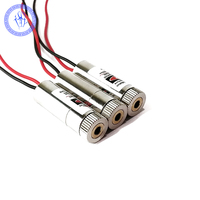 LAZER Kepala Adjustable Mini Red Dot 3V 650nm 5 MW Merah Laser Dioda Modul
