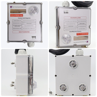 Control Remoto Industrial Inteligente Biométrico de 8 Botones y Doble Velocidad para Grúas Aéreas, con Bloqueo por Huella Dactilar para 100 Usuarios, Certificación CE