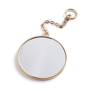 Hand <b>Small</b> Pocket <b>Mirrors</b> Gold Pendant Special Private Label Mini Cosmetic <b>Mirror</b> - Product Image 4