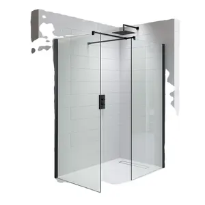 Schlussverkauf-Duschschirm große Kosteneinsparung mit nur einem gehärteten Glas-Duschpaneel Schlussverkauf-Duschtüren