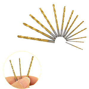 High Speed Steel Twist <b>Drill</b> <b>Bit</b> Set SAE 1/16 - 1/4 HSS Titanium Nitride Coating Twist <b>Drill</b> Set Left Hand Twist <b>Drill</b> <b>Bit</b> - Product Image 5