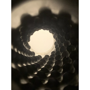 Par de silenciadores de escape de paquete de vidrio universal de entrada/salida de 3,0 "-Cuerpo redondo de 4" para mejorar el sonido - Product Image 3