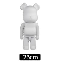 Figurine en résine sculptée artistique à motif animalier d'embryon d'ours fluide, pour la vente en gros, le bricolage, les cadeaux d'affaires et la décoration intérieure
