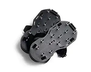 Epoxy Screeding Spiked shoes Aerating Sandals, Zapatos de clavos