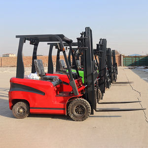 Commercio all'ingrosso della fabbrica 4 ruote batteria al litio transpallet Mini 1.5Ton 2 Ton 3.5 Ton capacità 6 M spostamento laterale nuovo carrello elevatore elettrico - Product Image 3