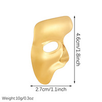 Broche en acier inoxydable 316L pour femme, plaqué or PVD 18K, 7 styles, motif perle, feuille, oiseau, abstrait, pour manteau, écharpe, cadeau, OEM