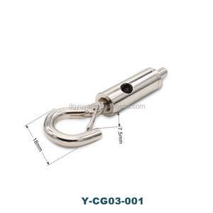 Éclairage de câble métallique autobloquant Accessoires de panneau insonorisé Kits de <span class=keywords><strong>suspension</strong></span> réglables en laiton Pince de câble réglable en cuivre - Product Image 3