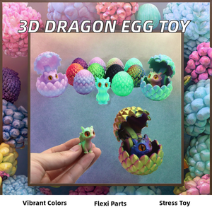 Modello di uovo di drago originale stampato in 3D modello di decompressione creativo prodotto mobile per la collezione di <span class=keywords><strong>animali</strong></span> e dinosauri per bambini - Product Image 2