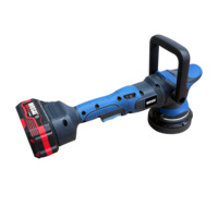 Polisseuse orbitale sans fil 15 mm avec batterie 3 Ah - Polisseuse de voiture portable à vitesse variable pour polissage à l'eau