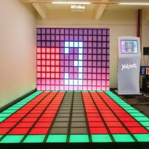Piste de danse numérique LED pour DJ, discothèque, mariage, fête / Dalles lumineuses interactives LED pour jeux d'enfants - Product Image 3