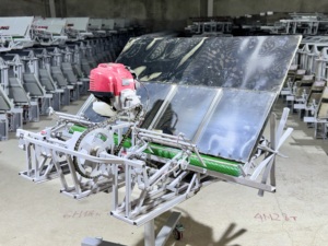OEM 4 Line 28 cm Hand Push Seed Planting <b>Machine</b> Precision Agricultural Seeder Depth and <b>Row</b> Distance Best Price - Product Image 4
