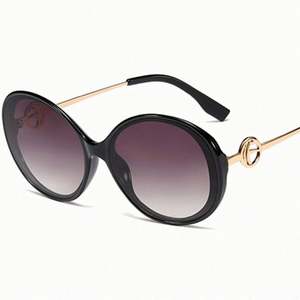 Gafas de Sol Ovaladas Vintage de Moda 2020 con Logotipo Personalizado, Gafas de Sol de Ojo de Gato Rojas UV400 para Mujer - Product Image 5
