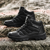 Chaussures de randonnée et de montagne unisexe, montantes, pour l'extérieur, vente en gros, 2025, grande taille, Chine JHG--1420, autres empeignes et semelles extérieures