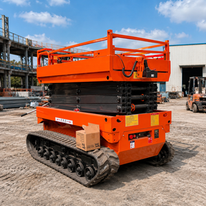 Plataforma Elevadora de Tijera Eléctrica Autopropulsada, Equipo de Trabajo Aéreo Hidráulico Móvil, Disponible en Stock, Entrega Rápida a Todo el Mundo - Product Image 3