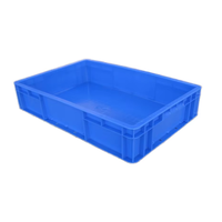 Boîte de palette en plastique empilable en vrac d'origine d'usine, boîte de palette agricole, conteneur