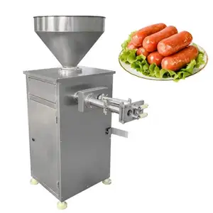 Factory cheap stainless steel small stuffer automatic sausage filler twister with reasonable price