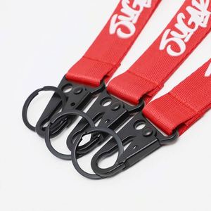 Personalized 3D Silk Printing Logo Nylon Keychain <b>Lanyards</b> Custom Logo Golf Club Member Customer Gifts - Product Image 2