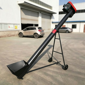 Alimentador de Tornillo Portátil para Línea de Embolsado de Sustrato para Hongos y Producción de Hongos Comestibles - Product Image 1