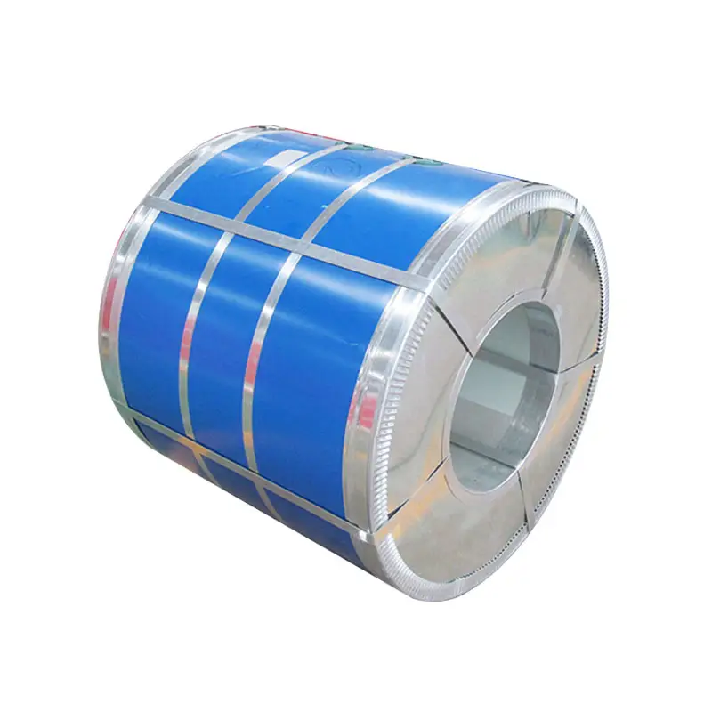 Factory price prepainted color coil DX51D 0.12mm ppgi coils prepainted color coated steel coil for roofing sheet