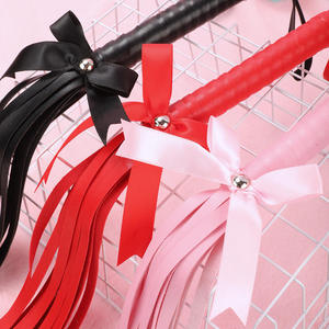 Kit de bondage en cuir avec fouet lâche et nœud papillon, jouets sexuels SM pour hommes et femmes, accessoires de flirt, produits pour adultes en gros, pagaie pour fessées - Product Image 2