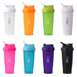 Botella Mezcladora de Proteínas Personalizada al por Mayor con Logotipo para Gimnasio, Fitness y Deportes, Botella Mezcladora de Plástico - Product Image 1