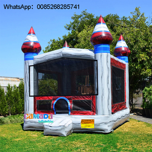 Gran oferta de 0,55mm, Castillo de salto de tobogán de grado comercial, inflables, castillo hinchable, casa de rebote inflable - Product Image 2