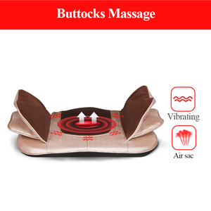 Multifunción <span class=keywords><strong>Relax</strong></span> inteligente calor completo Shiatsu vibratorio trasero cojín masajeador de cuerpo masajeador eléctrico - Product Image 6