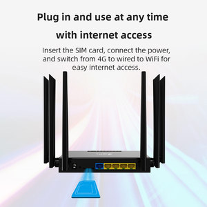 4G CPE Ed128 CPE 4G Không Dây Wifi Router Với Khe Cắm Thẻ Sim Ieee 802.11/B/G/N 4G Router Với Sim Thẻ 4G CPE - Product Image 3
