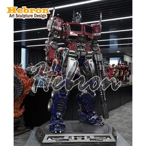 Escultura de Resina y Fibra de Vidrio de <span class=keywords><strong>Optimus</strong></span> <span class=keywords><strong>Prime</strong></span> de la Serie Transformers para Exteriores, Venta al Por Mayor - Product Image 6