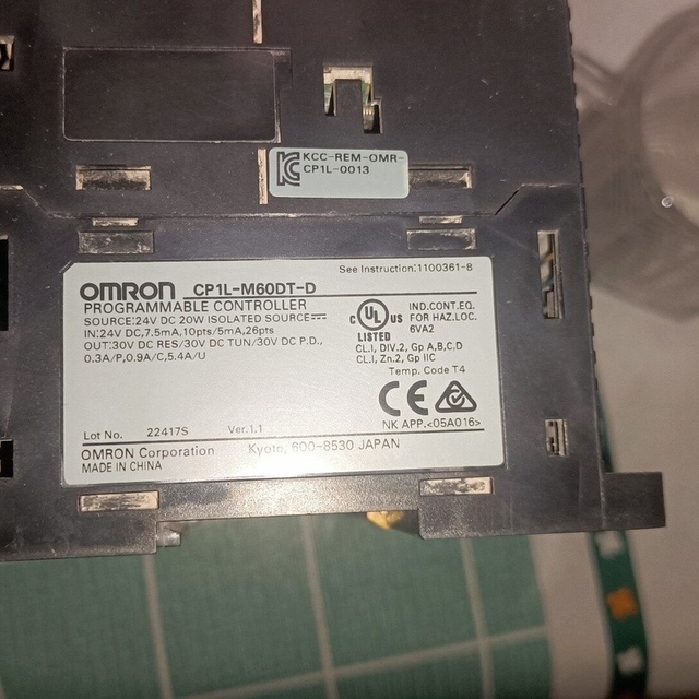 CP1LM60DTD PLC Controller 24V DC for PLC