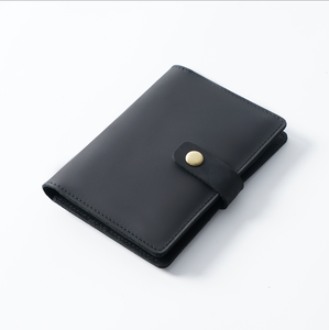 Étui de passeport en cuir pleine fleur personnalisé, livraison directe d'usine, couverture en cuir véritable, porte-passeport en cuir Crazy Horse - Product Image 6