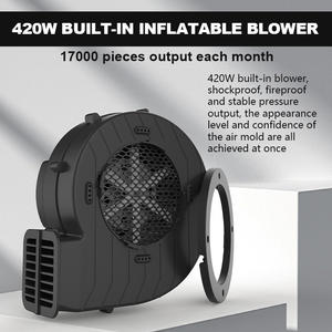 Ingebouwde 420W elektrische hogedruk AC draagbare opblaasbare luchtblazer voor boogfeesten - Product Image 6