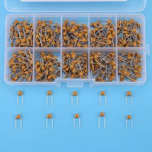 Eiechip 500pcs 10 Valori 50V A Più Strati Monolithic Ceramic Capacitor Assortimento Kit Set 10pf/20pf/30pf/ 47pf/100pf/200pf/22 - Product Image 5