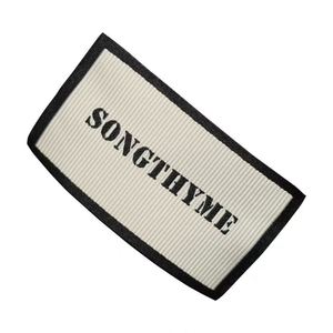 Étiquettes tissées personnalisées en coton imprimées à prix de gros d'usine, machine à étiquettes tissées pour vêtements - Product Image 2