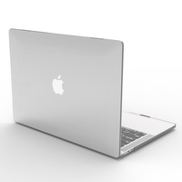 Housse pour ordinateur portable en plastique mince cristal pour Macbook 2021 Mac 14.2 Pro A2442 couverture mince transparente