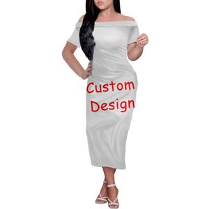 Abiti unici per le donne Papua nuova ghinea con spalle aderenti Maxi abito modello uccello del paradiso abbigliamento Casual personalizzato - Product Image 4