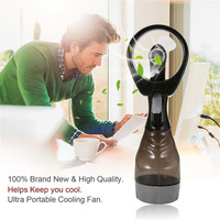 Portable poche brumisateur bouteille d'eau vaporisateur ventilateur eau 300ml personnel pour voyage Mini ventilateur à main avec brouillard de pulvérisation