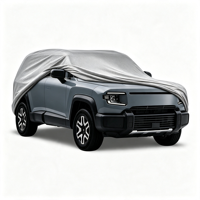 Housse de voiture extérieure 210D Oxford résistante aux déchirures et entièrement imperméable pour berlines et voitures de sport, protection UV